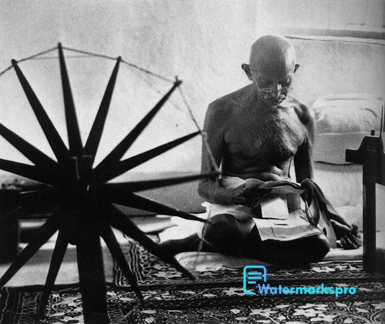 Gandhiji watermark image
